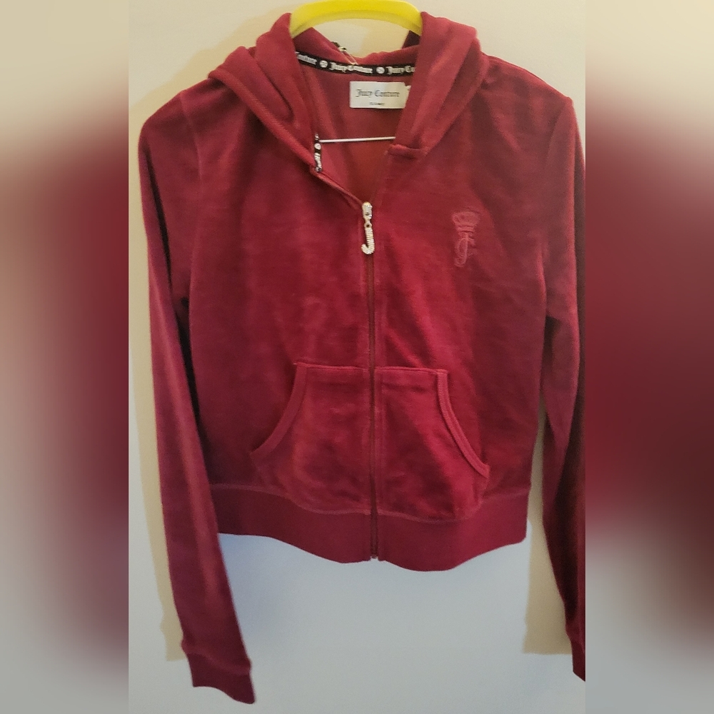 Original Juicy Couture Red Heritage Hoodie